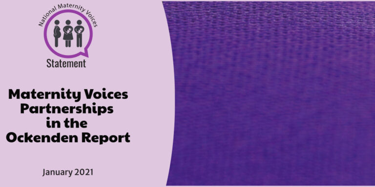 Maternity Voices Partnerships in the Ockenden Report – National ...