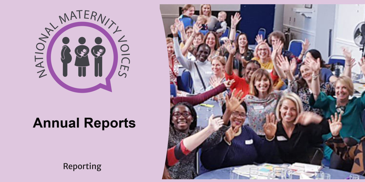 National Maternity Voices CIC Annual Reports blog image
