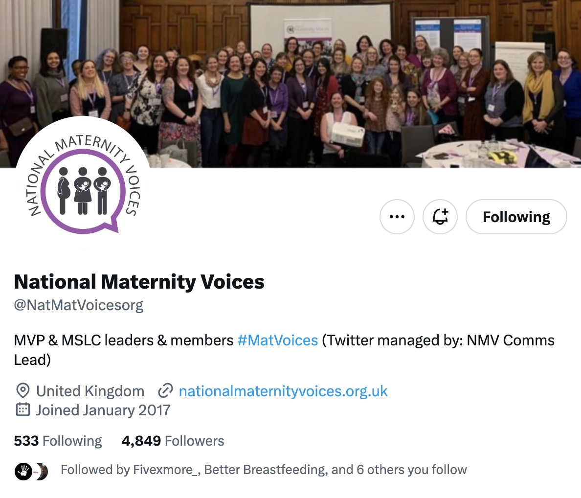 National Maternity Voices Networking Maternity Voices Partnerships In